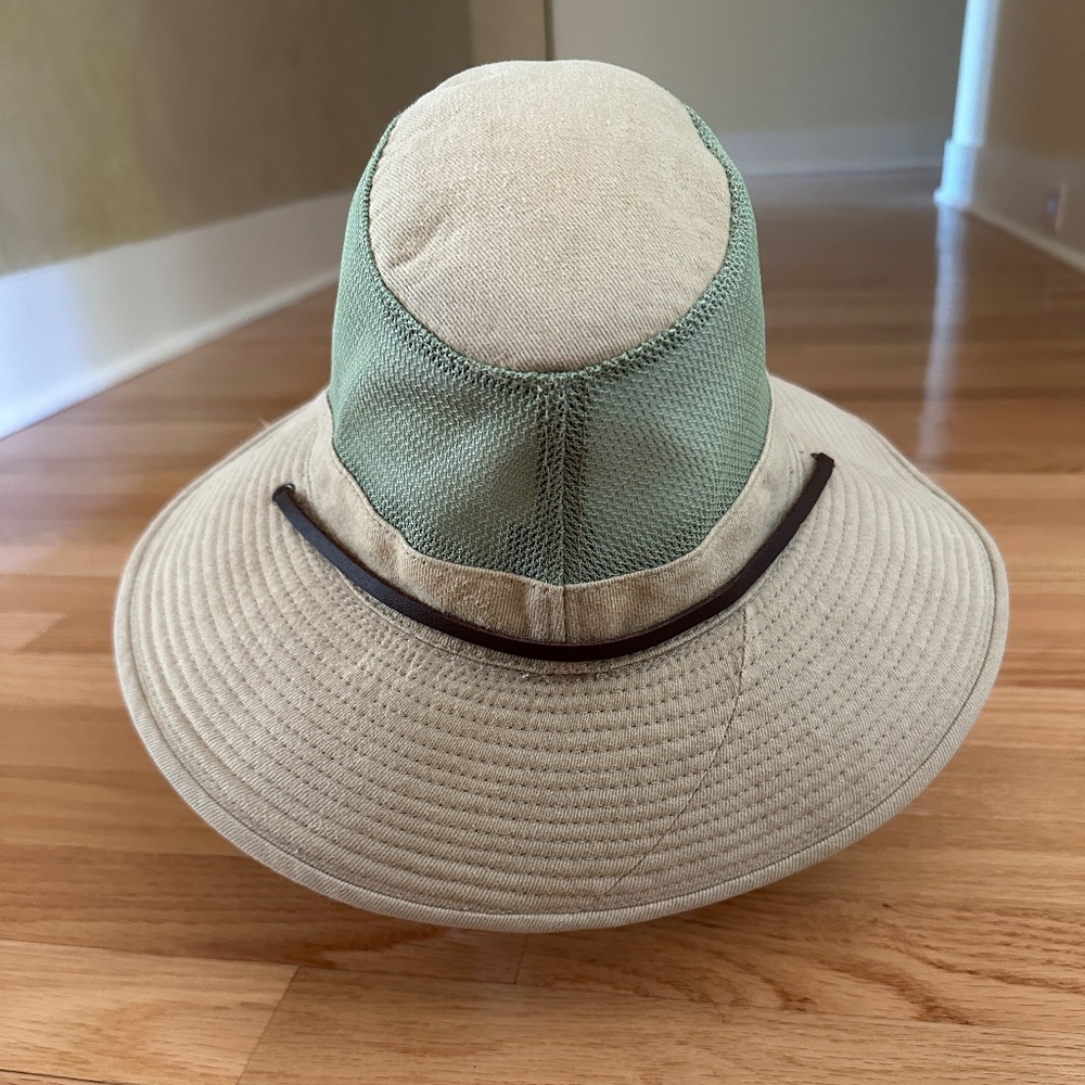 Dorfman Pacific Canvas Safari Hat Size Large - Picture 2 of 16